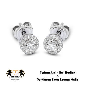 Anting Berlian Semanggi Wanita - SMG 669