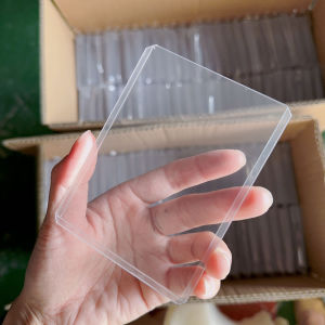 OutingSG® 35PT Clear Rigid Toploaders PVC Card Protector for Trading Cards Kpop Photocards