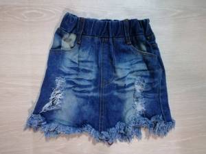 กางเกงยีนส์ขาสั้นเด็ก กางเกงกระโปรง