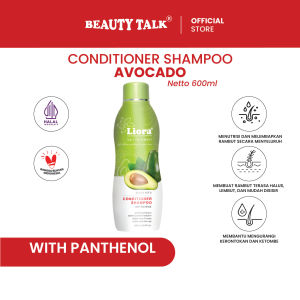 LIORA Natural Shampoo (Avocado) - 600ML | Shampo Penambah Volume Rambut