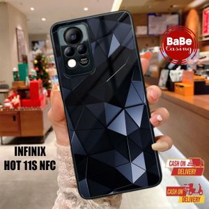 Case Infinix Hot 11S Nfc Casing Terbaru Infinix Hot 11s Nfc Case Abstrak Kubik Hardcase Softcase Premium Babecasing
