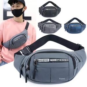 YOCKY Multi-function Crossbody Chest Bag Lightweight Waterproof Fanny Phone Pack Gym Bag Large Capacity Marathon Running Bag Men Women
