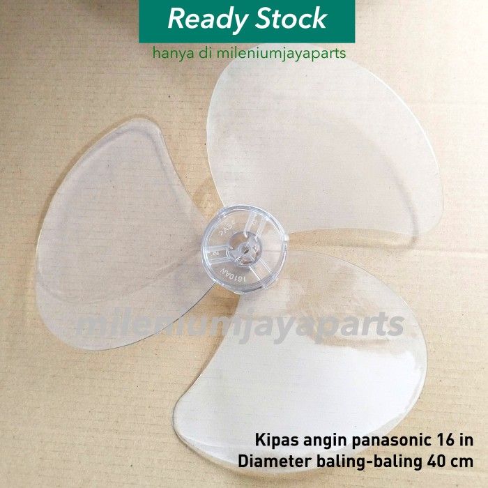Baling - Baling Kipas Angin Panasonic / KDK 16 inch bahan ACRYLIC 40cm