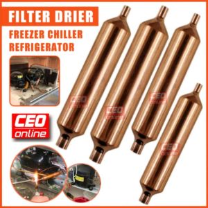 CEO Filter Drier Refrigerator Freezer Fridge Filter Dryer Copper Strainer Peti Ais Peti Sejuk Compressor R134a R600a