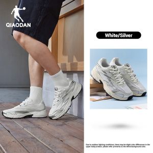 【Qiaodan 】KY SE 3.0 Men Casual Shoes Breathable Mesh Dad Shoes Retro Running Sneakers QXL043262408
