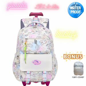 JUAL!! RANSEL Troly Anak SD Roda 2 LP2-8 18inch Tas Trolley Roda2 Naek tangga