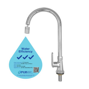 INGENUITY PREMIUM KIT SINK TAP  U NECK WITH EZ WASH FUNCTION (63325-63375)