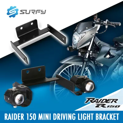 Raider 150 LED Light Bracket Led Holder For Mini Driving Light Bluewater Heavy Duty Alloy