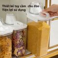 [HCM] Hộp đựng bột giặt nước giặt nước xả bằng nhựa cao cấp có nắp đậy-TyHome. 