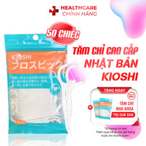 [Combo5] Tăm Chỉ Nha Khoa Kioshi Nhật Bản Cao Cấp 50c Vệ Sinh Răng Miệng Làm Sạch Mảng Bám