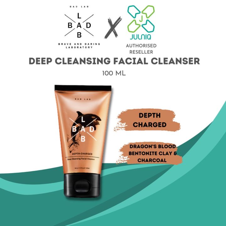 BAD LAB [DEPTH-CHARGED] Deep Cleansing Facial Cleanser 100ml | Lazada