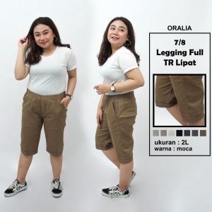 Celana Jumbo Legging Full TR & Model Baggy Pant