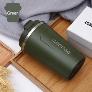 510ML Stainless Steel Coffee Mug Car Thermos Mug Office Home Vacuum Thumbler Coffee Cup 保温杯旅行杯真空保温咖啡保温杯