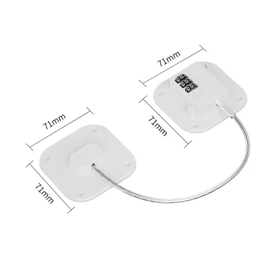 Refrigerator Lock Child/Baby Proofing Lock for Fridge Cabinets Drawers Window Easy Install