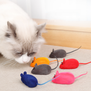 Đồ chơi chuột nhắt có kèn kêu chít chít vui nhộn cho Chó Mèo (mẫu mới) - Hara Pet Store