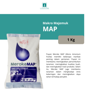 Pupuk Meroke MAP 1 Kg Makro Majemuk Kemasan Pabrik