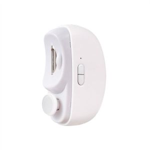 UNIITY Có thể sạc lại Máy cắt móng tay chạy điện 2 trong 1 Dụng cụ chăm sóc móng tay Tông đơ cắt móng tay chạy điện Di động Chống văng Máy làm móng tay Nam Nữ