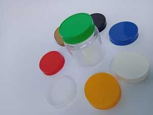Toples 200ml BULAT Toples Sambel Toples Bumbu Toples BULAT Bawang Toples Mini Plastik ( Isi 10 Pcs )