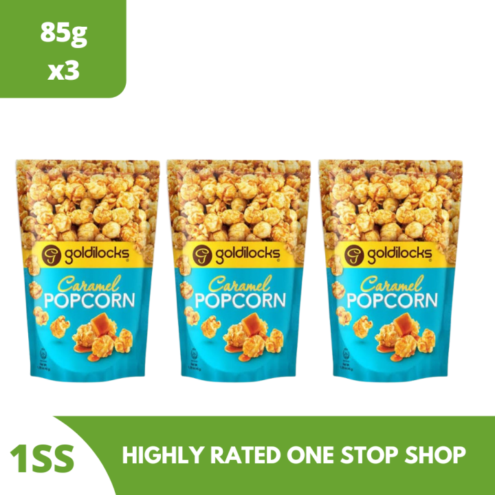 Goldilocks Caramel Popcorn, 85g Set of 3 Lazada PH