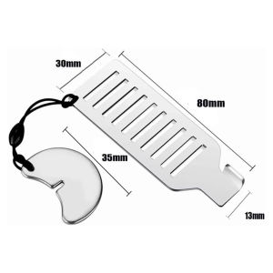 1Pc Portable Door Lock for Travel - Improved Travel Hotel Door Lock Apartment Security Device Door Jammer