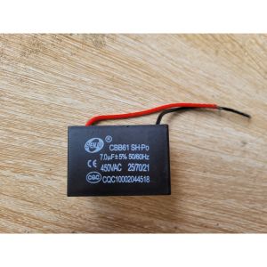Tụ quạt 7uF dây SENJU CBB61 loại tốt tụ quạt chính hãng có bảo hành