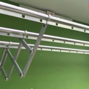 Giàn phơi thông minh gắn tường Hòa Phát chính hãng giá rẻ thích hợp cho căn hộ chung cư cao cấp và nhà phố