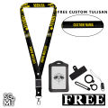 Lanyard ARCTIC MONKEYS ACDC METALLICA Sigmat13 Gantungan Id Card Printing Name Tag. 