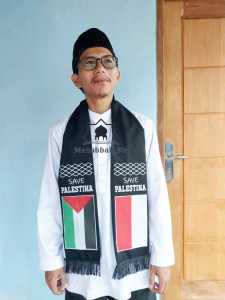 SYAL PALESTINA SAVE AL AQSHA SYAL RAJUT KOMPUTER SCRAF PALESTINA