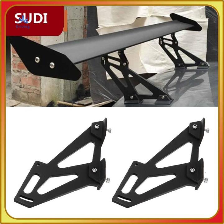 【Popular】 Aramox Spoiler Legs Universal Car CNC Aluminum Alloy Rear ...