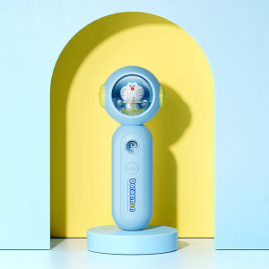 《409》พัดลมทำความชื้นหน้าโดราเอมอนแท้ 100% ขนาด 30 มล. เครื่องมือให้ความชุ่มชื้นแบบพกพา เครื่องทำความชื้นขนาดเล็กแบบพกพา สเปรย์ไอน้ำนาโน เครื่องพ่นไอน้ำหน้า หมอกใบหน้า RST10820