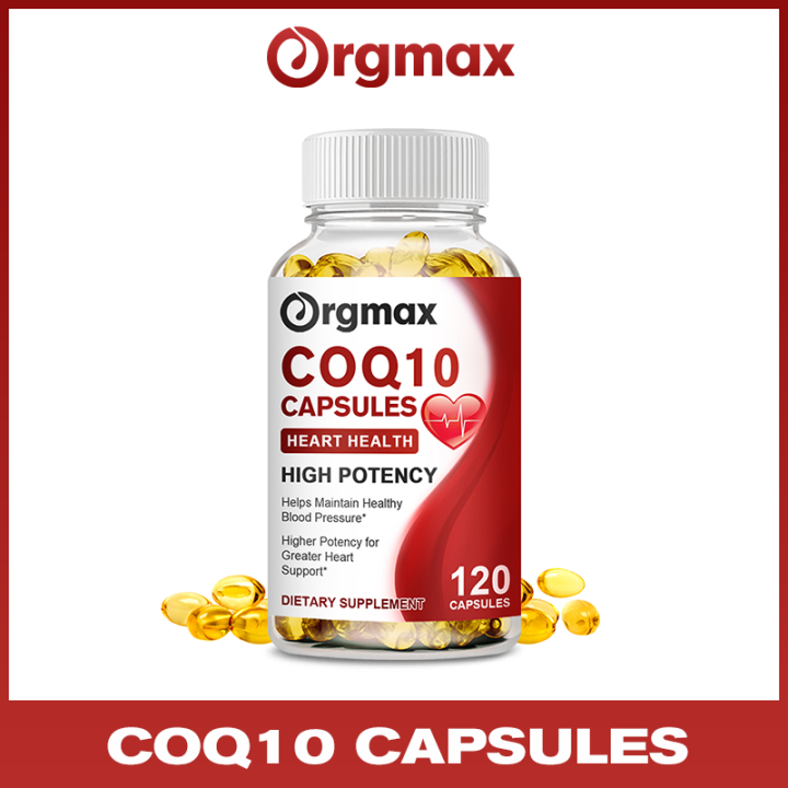 COQ10 Capsules Coenzyme Q10 300mg Supports Heart&Blood Vessels Health