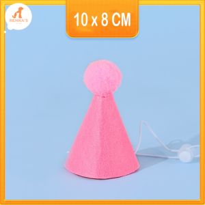 Rennas Dog Birthday Decoration Set Cat Birthday Hat For Dog Birthday Banner Pet Party Decoration