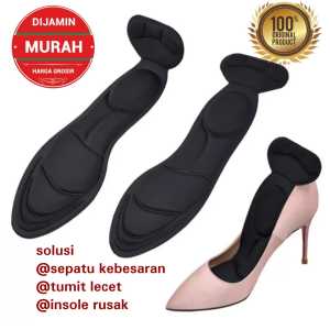 Insole sepatu wanita Full Alas Heels Anti Slip sol sepatu pelindung tumit heels liner