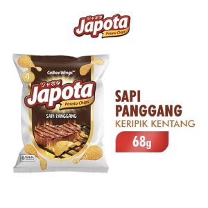 Camilan Snack Keripik Kentang Calbee Wings Japota Original Umami Japanese Seaweed Sapi Panggang BBQ Nipis Pedas Happy Honey Butter 68 Gram Sharing Pack 120 Gram