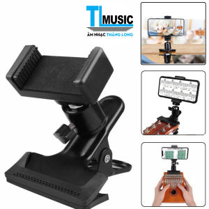 Kẹp giữ điện thoại phông Kẹp bànkẹp dụng cụ chơi nhạc cụ guitarukulelekalimba .. Kim loại