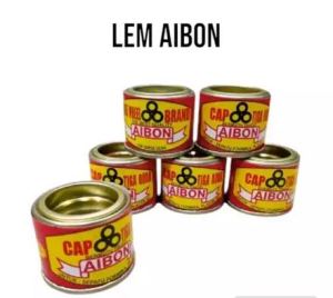 Lem Aibon Kecil merk random 30 Gram / Lem Aibon Kaleng Kecil / Lem Aibon Mini