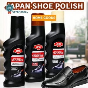 【Special Offer】Shoe Shine Sponge Instant Liquid Polish for All Leather Shoes Brown Black Neutral Colors Integrated Sponge Applicator No Mess Quick Fix for Scuffs and Scratches Nourishes Leather Long Lasting Shine
