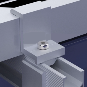 Solar Panel End Clamp Kit Attachment Solar Module 30/35/40/45mm Solar Panel Bracket for Mounting Photovoltaic Bracket