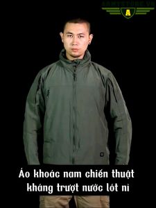 Áo khoác nam kháng trượt nước lót nỉ mùa đông form Âu TAD ARM-923 (Rằn ri)