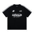 NRDN Clothing T-Shirt Kaos Oversize Acid Power Stripe Sleeve. 