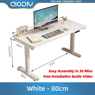 AIODIY Electric Standing Desk Philippines | Adjustable Height Table for Home Office | Ergonomic Gaming Desk with Memory & Anti-Collision | 120cm/140cm
