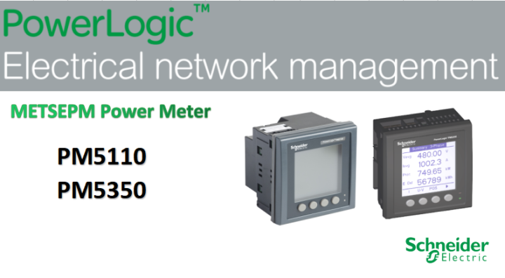 SCHNEIDER digital Power Meter METSEPMPM5110 METSEPMPM5350 dpm pm5110