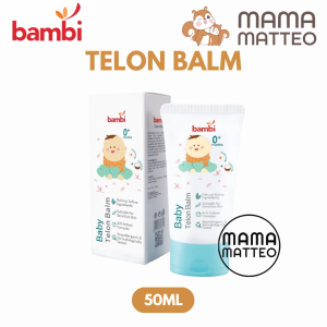 BAMBI Baby Telon Balm 50ml / Calming Rub Penghangat Krim Perut Kembung Bayi Anak / BANDUNG