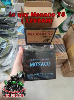 Bình ắc quy xe máy DR WEVA VIVA FUTURE JUPITER. Monaco 12V 6Ah bảo hành 6 tháng - hỏng đổi ngay bình mới