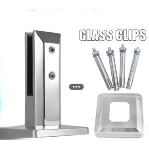 High-Quality Stainless Steel Spigot Fence Clip for Glass Fencing - Durable Hand Tool Accessory