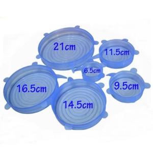 Food Cover 6 In 1 / Tutup Mangkok Silikon Serbaguna SH K20