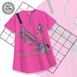 Dress anak perempuan usia 35-10 tahun lucu terbaru/Dress anak cewe imut/COD (Bayar di tempat)