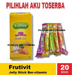 Frutivit Jelly Stick Ber Vitamin isi 20 PCS  ( HARGA PER BOX )