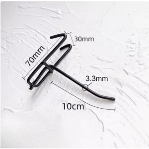 10pcs Screen Hook Coated Wire Hook Home Living Organizers Store Screen Hanging Sachet Rack