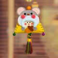 J9YXDU Hanging Dragon Boat Festival Sachet with Tassel Non-woven Fabric Air Fresh Scent Bag Fashion Cartoon Chinese Style Sachet Small Pouch. 